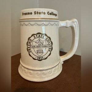 Fresno State College Vintage Beer Stein